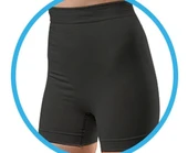 Mycey Doğum Sonrası Toparlayıcı Korse Kısa Paça Siyah - 1