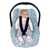 Sevi Bebe Bel Destekli Ana Kucağı Örtüsü ART-61 Yaprak Desen thumbnail 2