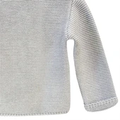 Andywawa AC24333 Basic Bebe Ceket Grey Melange - 4