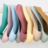 OiOi Basics Silikon Mama Önlüğü Aqua Green thumbnail 2