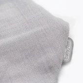 BabyJem Ahşap Diş Kaşıyıcılı Bürümcük Müslin Önlük 736 Gri thumbnail 4