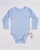 Bebengo BU4024 Basic Uzun Kol Yaş Body Mavi - 1