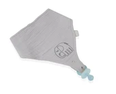 BabyJem Emzik Askılı Müslin Önlük 837 Gri thumbnail 3