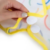 BabyJem Leke Tutmaz Giymeli Önlük 839 Sarı thumbnail 5