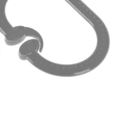 BabyJem Çıngıraklı Puset Halkası 876 Gri thumbnail 5