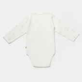 Bibaby Biorganic Koala Jungle Uzun Kol Bebek Body 56973 Gri - 2