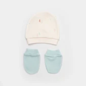 Bibaby Biorganic Save The Seahorse 5'Li Hastane Çıkış Seti 62340 Bej-Mint - 6