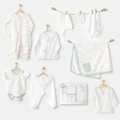 Andywawa AC24581 Newborn Duck 10'Lu Hastane Çıkışı Ekru - 1