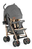 Moje Strong Baston Bebek Arabası Antrasit Gold - 1