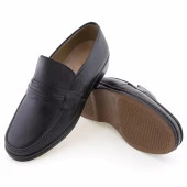 Siyah Burnu Dikişli Kuşaklı Epa Günlük Erkek Ayakkabı thumbnail 2