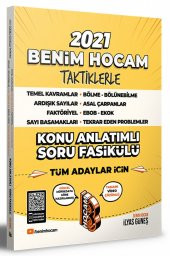 2021 Tüm Adaylar İçin Taktiklerle Temel Kavramlar Ve Sayılar Konu Anlatımlı Soru Fasikülü Benim Hocam Yayınları - 1