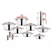 Aryıldız Pramit Rose Gold 22 Parça Cam İdeal Set - 1