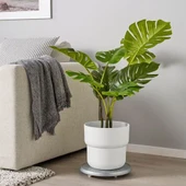 IKEA Förenlıg Beyaz Iç/dış Kullanım Saksı 24 Cm Plastik - 2