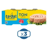 Tada Ayçiçek Yağlı Ton Balığı 3x75 Gr x 3 Adet - 2