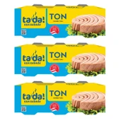 Tada Ayçiçek Yağlı Ton Balığı 3x75 Gr x 3 Adet - 1