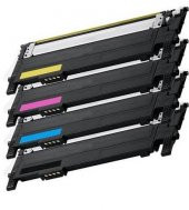 SAMSUNG UYUMLU CLP-360/365 (CLT406) SARI MUADİL TONER 1.000 Syf - 1