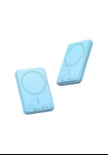 Mcdodo MC-3952 15W Mini Manyetik 5000 mAh Powerbank- Mavi - 1