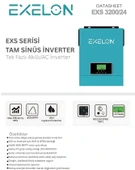 Exelon 3KW 24V Akıllı İnverter MPPT (400VDC) - 2