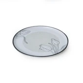 Keramika Keraart Shade Flowers Nordic Pasta Tabağı 22 Cm 6 Adet 21848 - 7