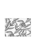 THE MİA FLOWER AMERİKAN SERVİS 6'LI SET 50X35 CM - 1