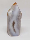 Kalsedon & Akik Druze Taşı Koleksiyonluk Piramit Uçlu (52990) thumbnail 5