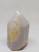 Kalsedon & Akik Druze Taşı Koleksiyonluk Piramit Uçlu (52996) thumbnail 3