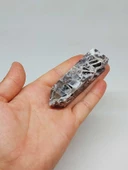 Kalsedon & Akik Druze Taşı Koleksiyonluk Piramit Uçlu (52982) thumbnail 1