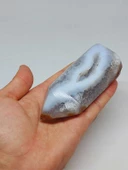 Kalsedon & Akik Druze Taşı Koleksiyonluk Piramit Uçlu (52990) thumbnail 1