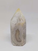 Kalsedon & Akik Druze Taşı Koleksiyonluk Piramit Uçlu (52972) thumbnail 5