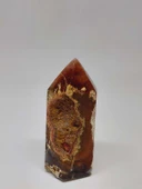 Kalsedon & Akik Druze Taşı Koleksiyonluk Piramit Uçlu (52976) thumbnail 4