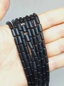 Oniks Taşı Kapsül Kesim 4.5x10mm Mat Dizi (52950) thumbnail 1