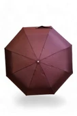 Tam Otomatik Unisex Şemsiye 30 Cm Boy 100 Cm Çap Tek Düğme Açma Kapama Full Otomatik 8 Telli - 5