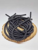 Oniks Taşı Rondela Kesim 4.5x7.5mm Mat Dizi (52948) thumbnail 1