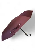 Tam Otomatik Unisex Şemsiye 30 Cm Boy 100 Cm Çap Tek Düğme Açma Kapama Full Otomatik 8 Telli - 4