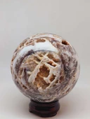 Kalsedon Akik Druze Koleksiyonluk Küre - 1800gram (52958) thumbnail 7