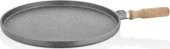 Oms Döküm Granit 36 cm Gözleme & Krep & Steak Tava - 1