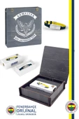 Fenerbahçe Orijinal Lisanslı Fashion Ayarlanabilir Bileklik Hediyelik Ahşap Kutulu - 1