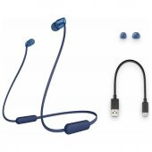 Sony WI-C310 Kablosuz Kulak İçi Bluetooth Kulaklık Mavi - 3