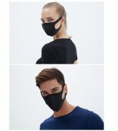 Blacskpade Yıkanabilir Maske -Siyah - 90021 - 1