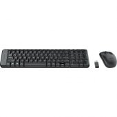 Logitech MK220 Kablosuz Klavye & Mouse Seti-Siyah - 2