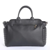 M&Y Juno Deri Anne Bebek Bakım Çantası 7281 Siyah - 2