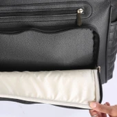 M&Y Juno Deri Anne Bebek Bakım Çantası 7281 Siyah - 4