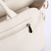 M&Y Juno Deri Anne Bebek Bakım Çantası 7281 Krem - 4