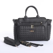 M&Y Juno Deri Anne Bebek Bakım Çantası 7281 Siyah - 1