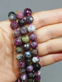 Turmalin Taşı Karışık Renkler Royal Quality Faset Kesim Dizi 10mm (52932) thumbnail 1