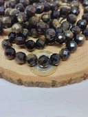 Golden Obsidyen Taşı Royal Quality Faset Kesim Dizi 10mm (52930) thumbnail 2