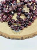 Lal (Granat) (Garnet) Taşı Royal Quality Faset Kesim Dizi 10mm (52918) thumbnail 2