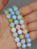 Morganit Taşı Royal Quality Faset Kesim Dizi 10mm (52916) thumbnail 1