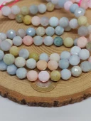 Morganit Taşı Royal Quality Faset Kesim Dizi 10mm (52916) thumbnail 2