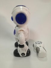 Farbu Oyuncak Uzaktan Kumandalı Işıklı Müzikli Dans Eden Akıllı Robot  Mavi A7367-J608-2 - 5